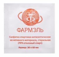 Салфетка спиртовая 3*6 см. "Фармэль" купить в #REGION_NAME_DECLINE_PP#